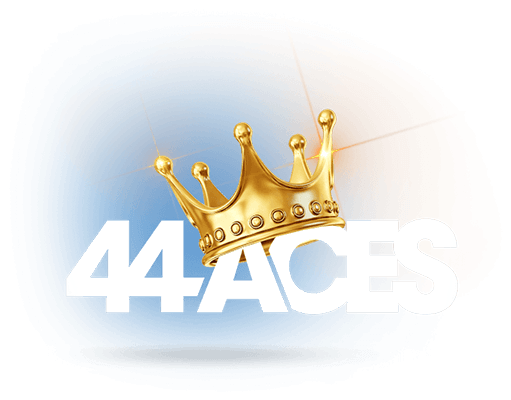 44Aces logo with crown